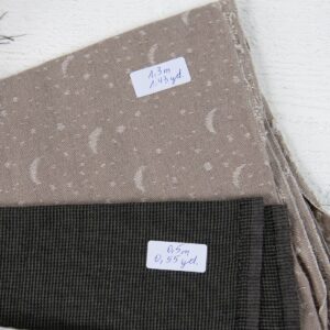 Lot de tissus n° 738 8 Linen Fabric Cuts, Set No.738