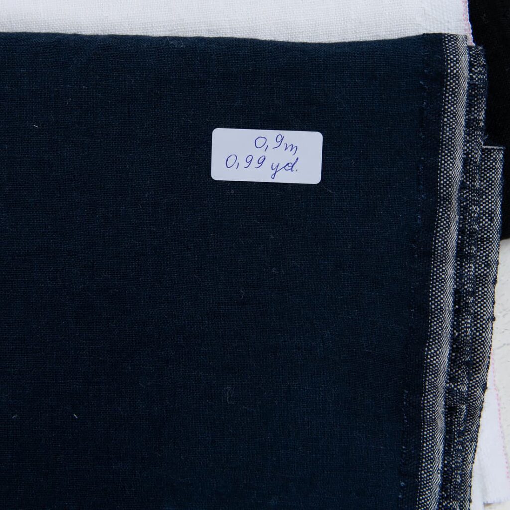 Lot de tissus n° 739 3 Linen Fabric Cuts, Set No. 739