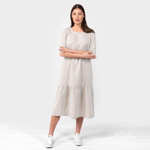 SERENA Robe beige – Image 2