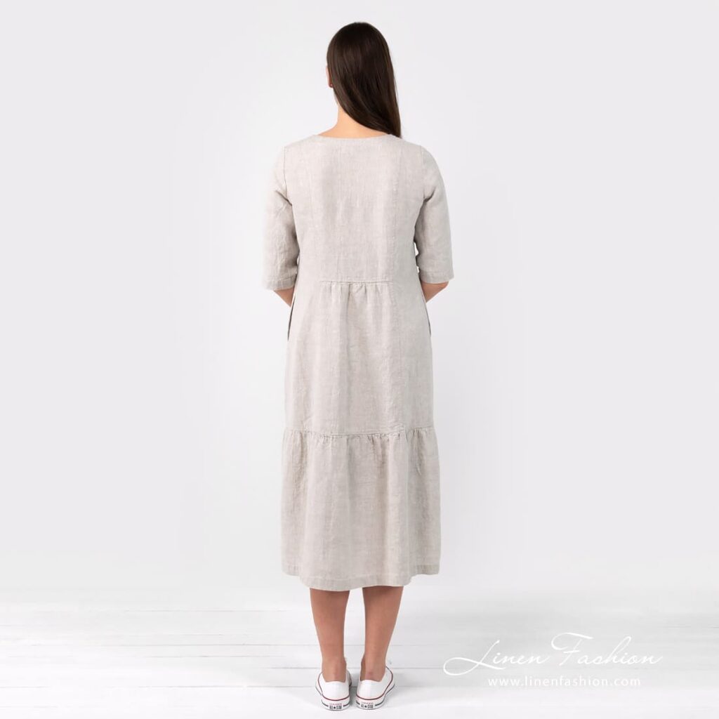 SERENA Robe beige 6 SERENA Robe beige – Image 6