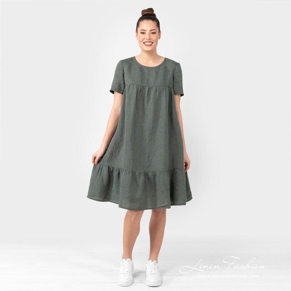 SAVANA Robe gris foncé 1 SAVANA Robe gris foncé