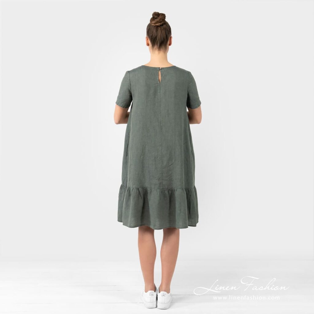 SAVANA Robe gris foncé 5 SAVANA Robe gris foncé – Image 5
