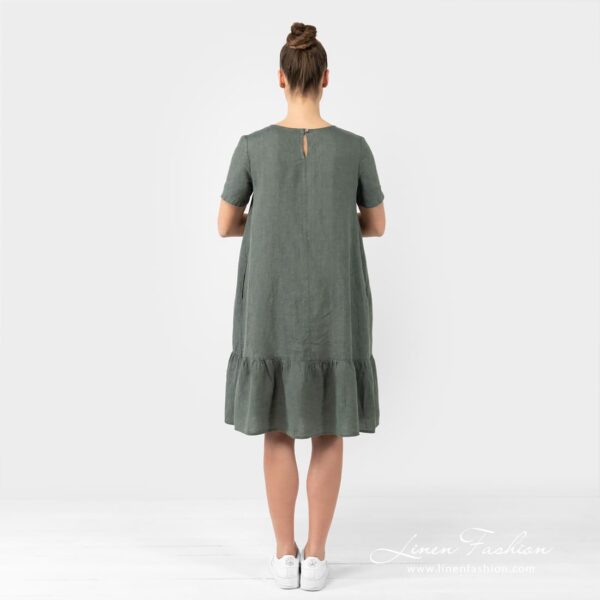 SAVANA Robe gris foncé – Image 5