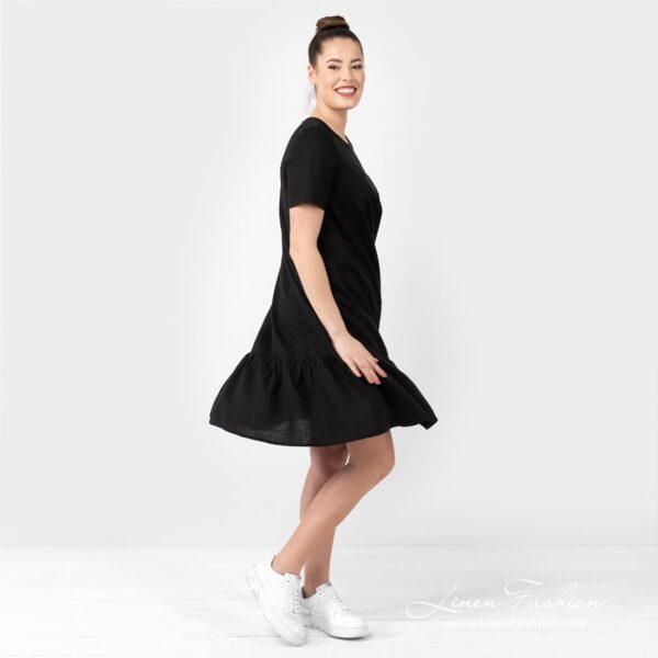SAVANA Robe noire – Image 2
