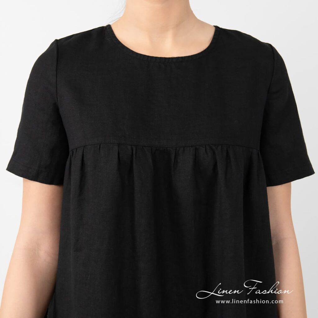 SAVANA Robe noire 5 SAVANA Robe noire – Image 5