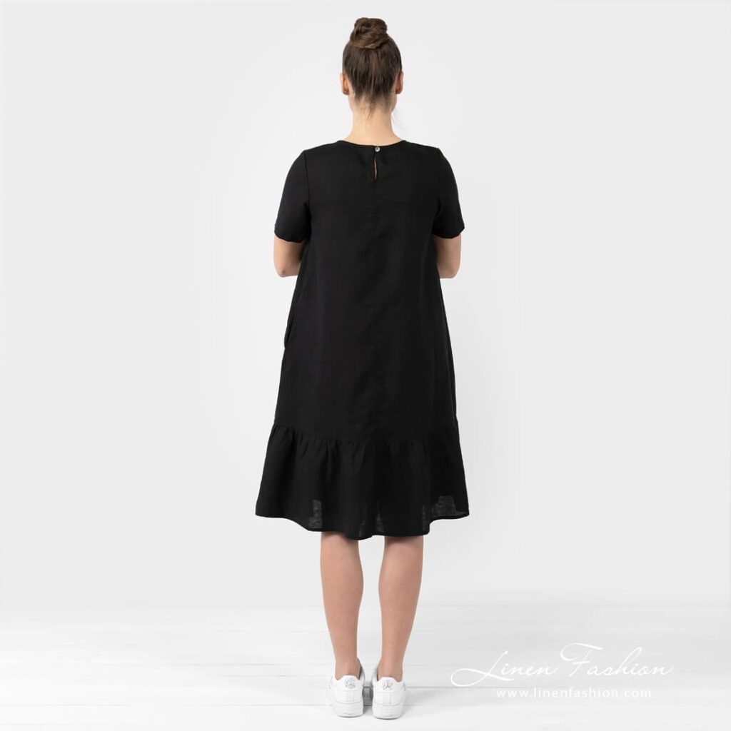 SAVANA Robe noire 6 SAVANA Robe noire – Image 6