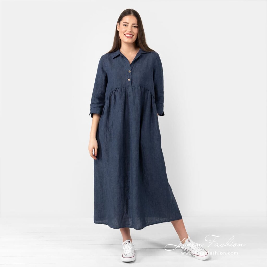 MONTANA Robe bleu foncé 1 MONTANA Robe bleu foncé