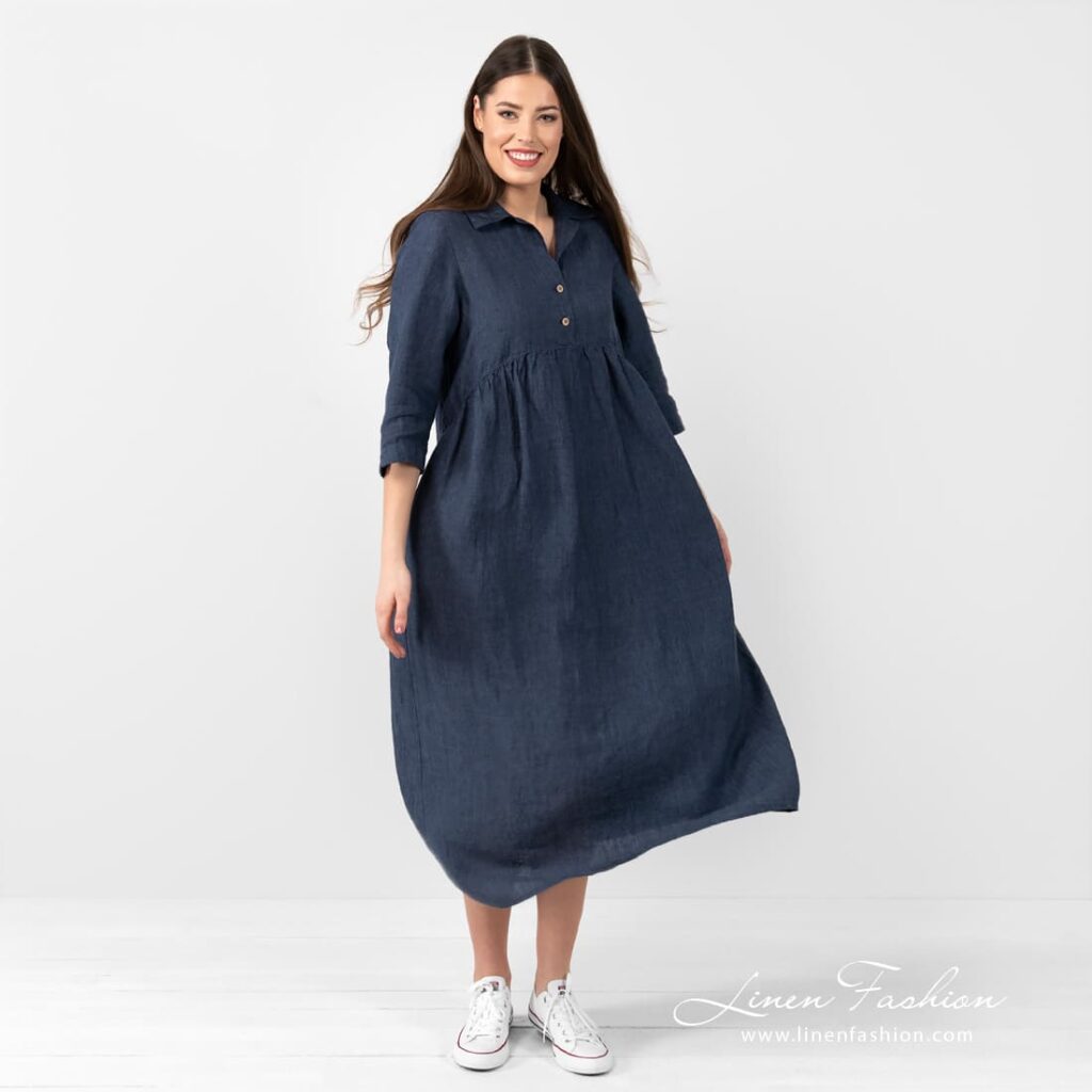 MONTANA Robe bleu foncé 3 MONTANA Robe bleu foncé – Image 3