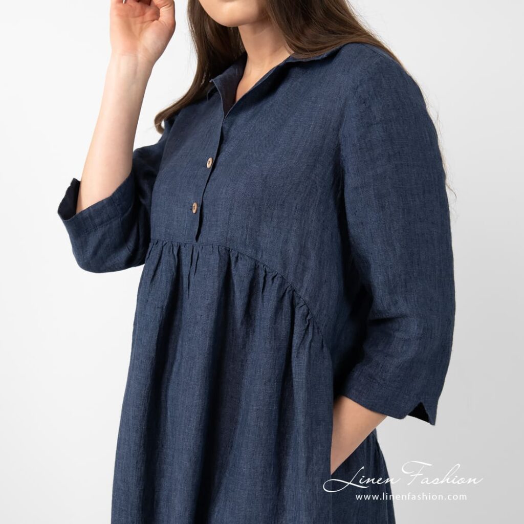 MONTANA Robe bleu foncé 5 MONTANA Robe bleu foncé – Image 5