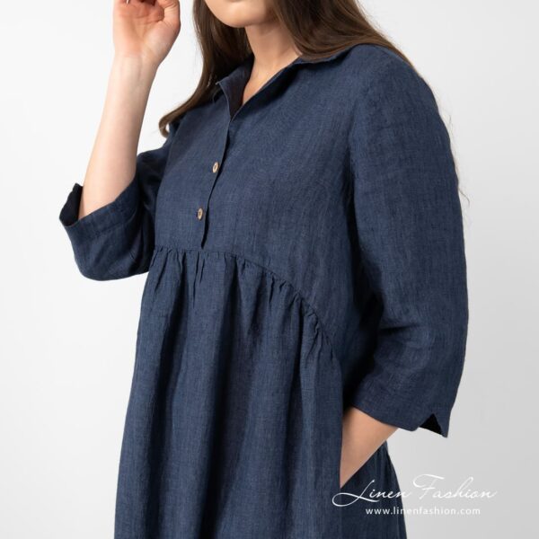 MONTANA Robe bleu foncé – Image 5
