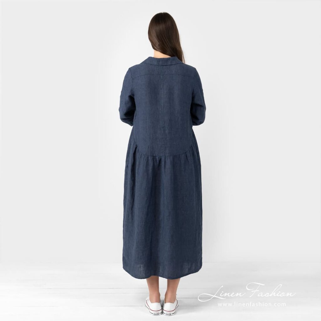 MONTANA Robe bleu foncé 6 MONTANA Robe bleu foncé – Image 6