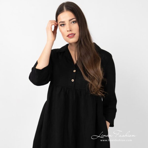 MONTANA Robe noire – Image 3