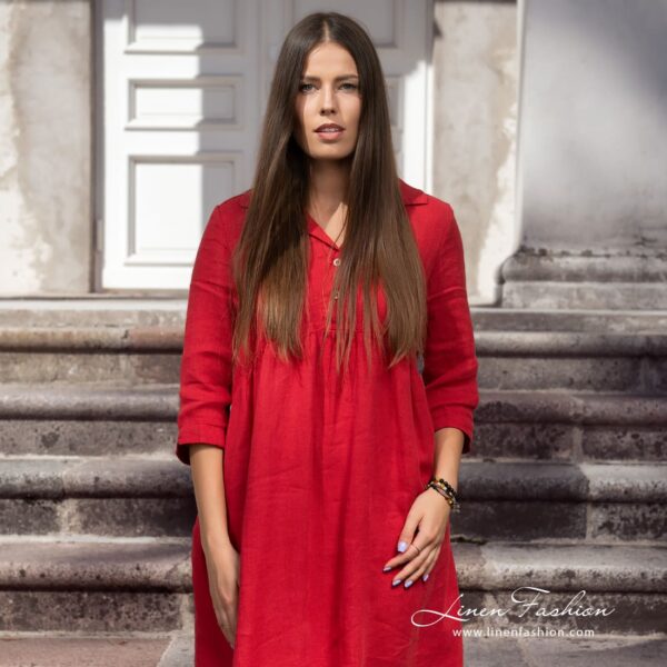MONTANA Robe rouge – Image 2