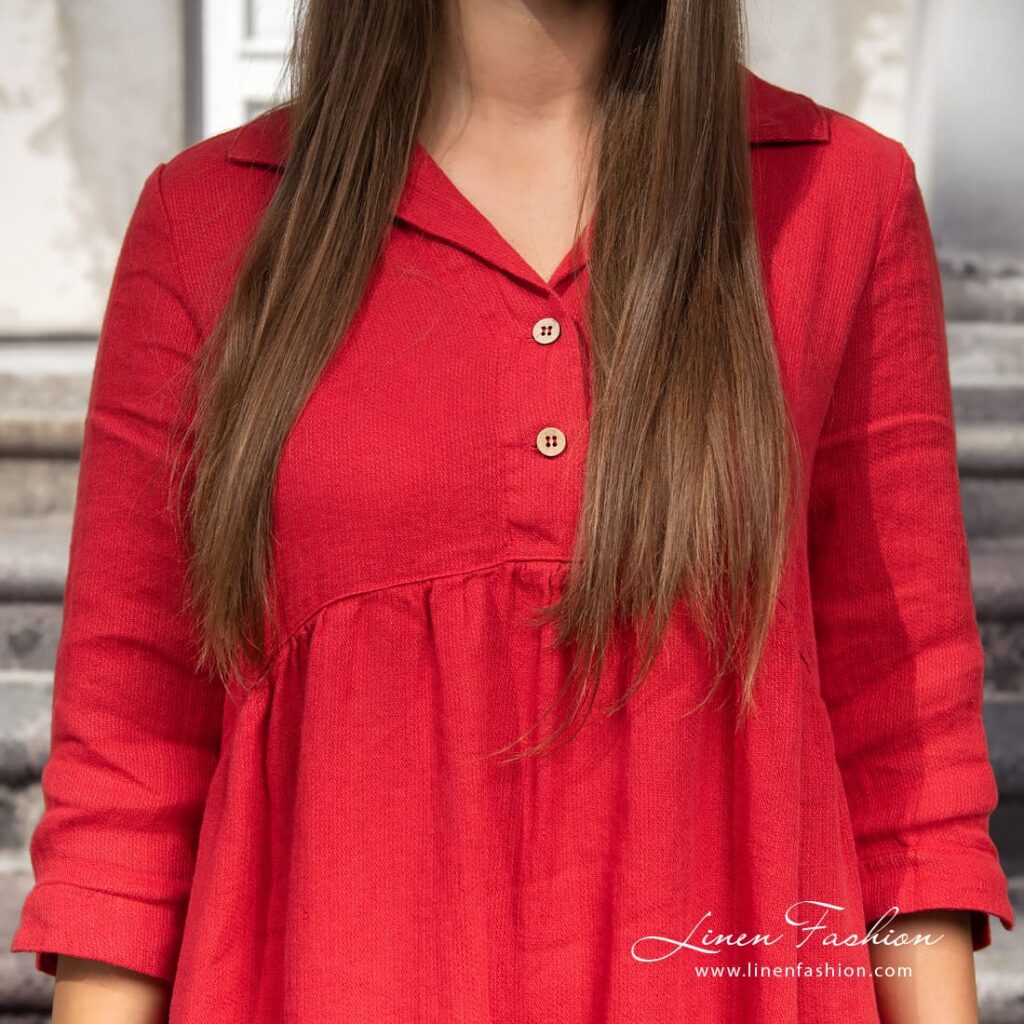 MONTANA Robe rouge 5 MONTANA Robe rouge – Image 5