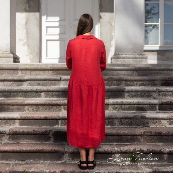 MONTANA Robe rouge – Image 6