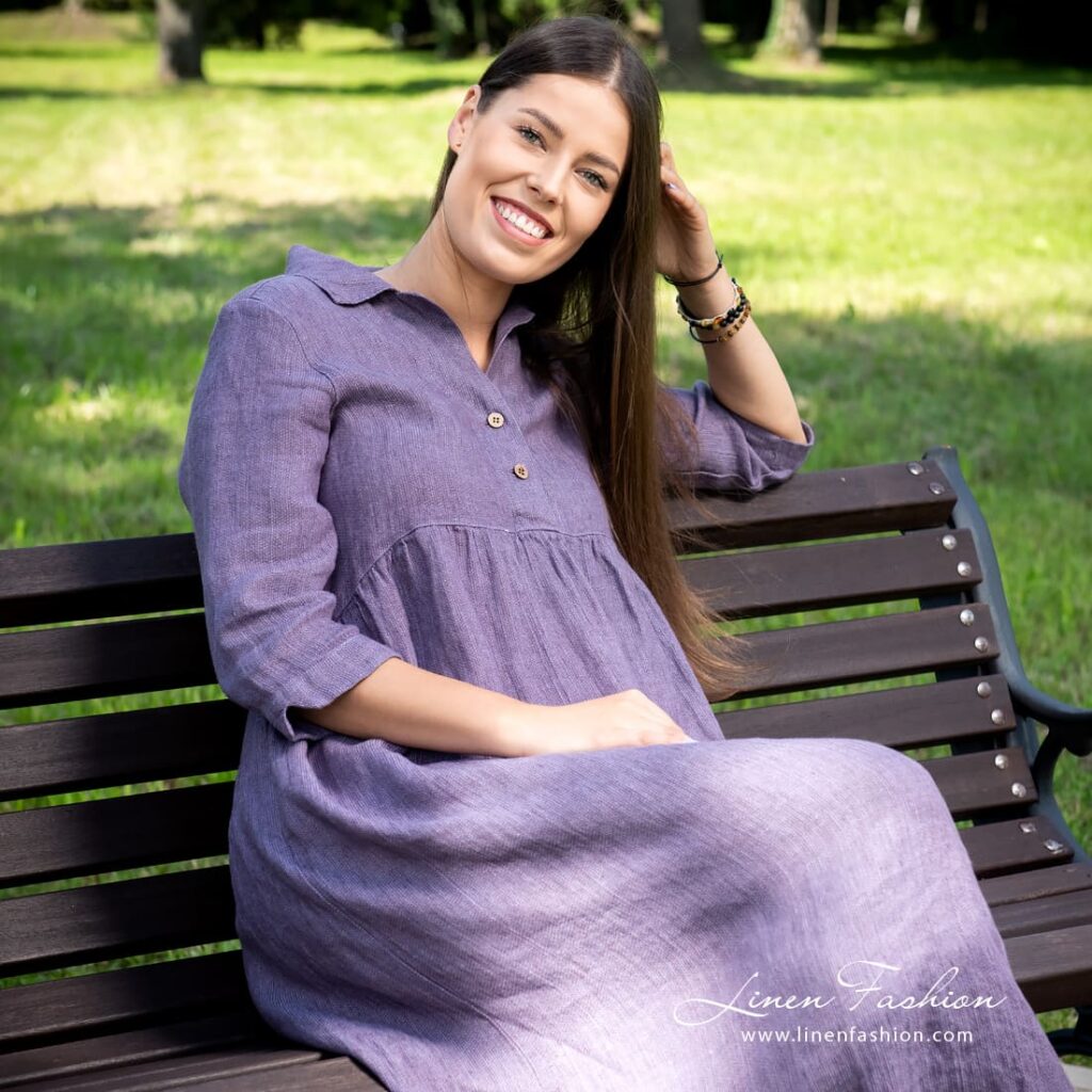 MONTANA Robe violette 2 MONTANA Robe violette – Image 2