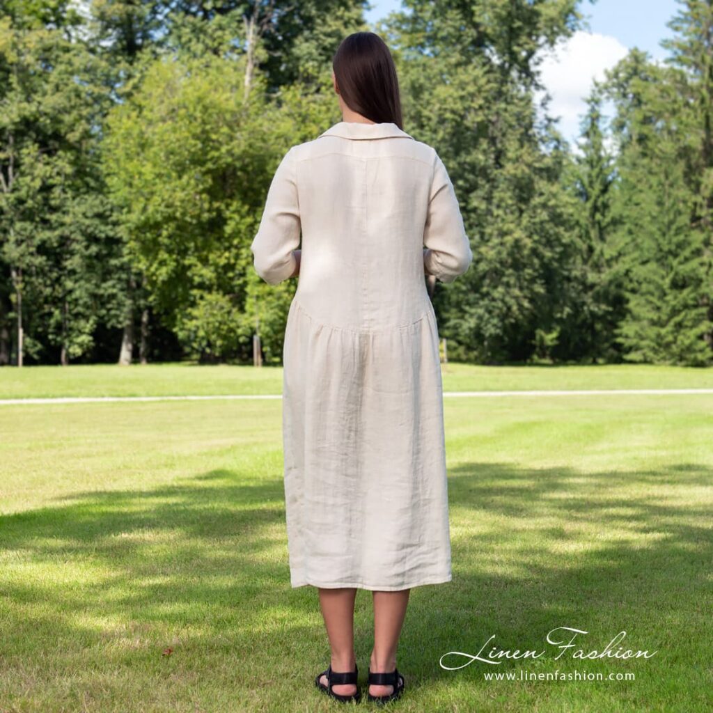 MONTANA Robe sable clair 3 MONTANA Robe sable clair – Image 3