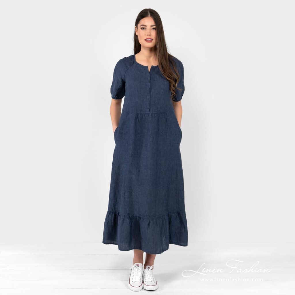ZOE Robe bleu foncé 1 ZOE Robe bleu foncé