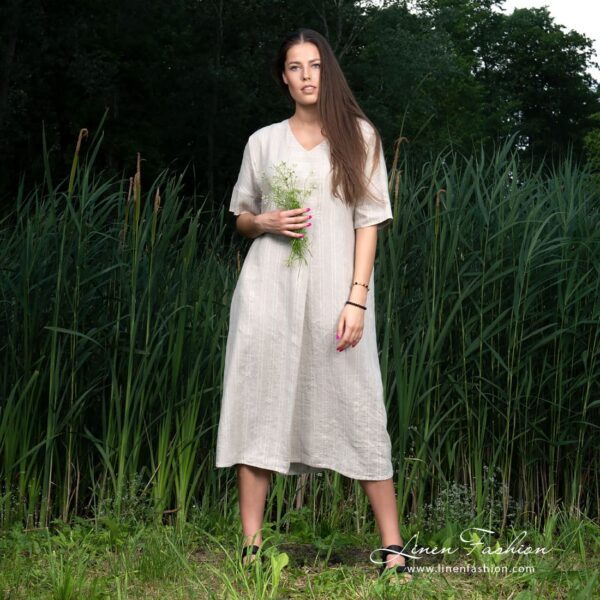MILA Robe beige