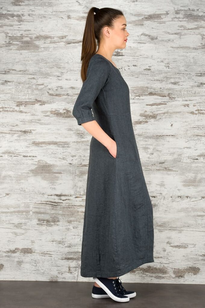 JULI Robe grise 3 JULI Robe grise – Image 3