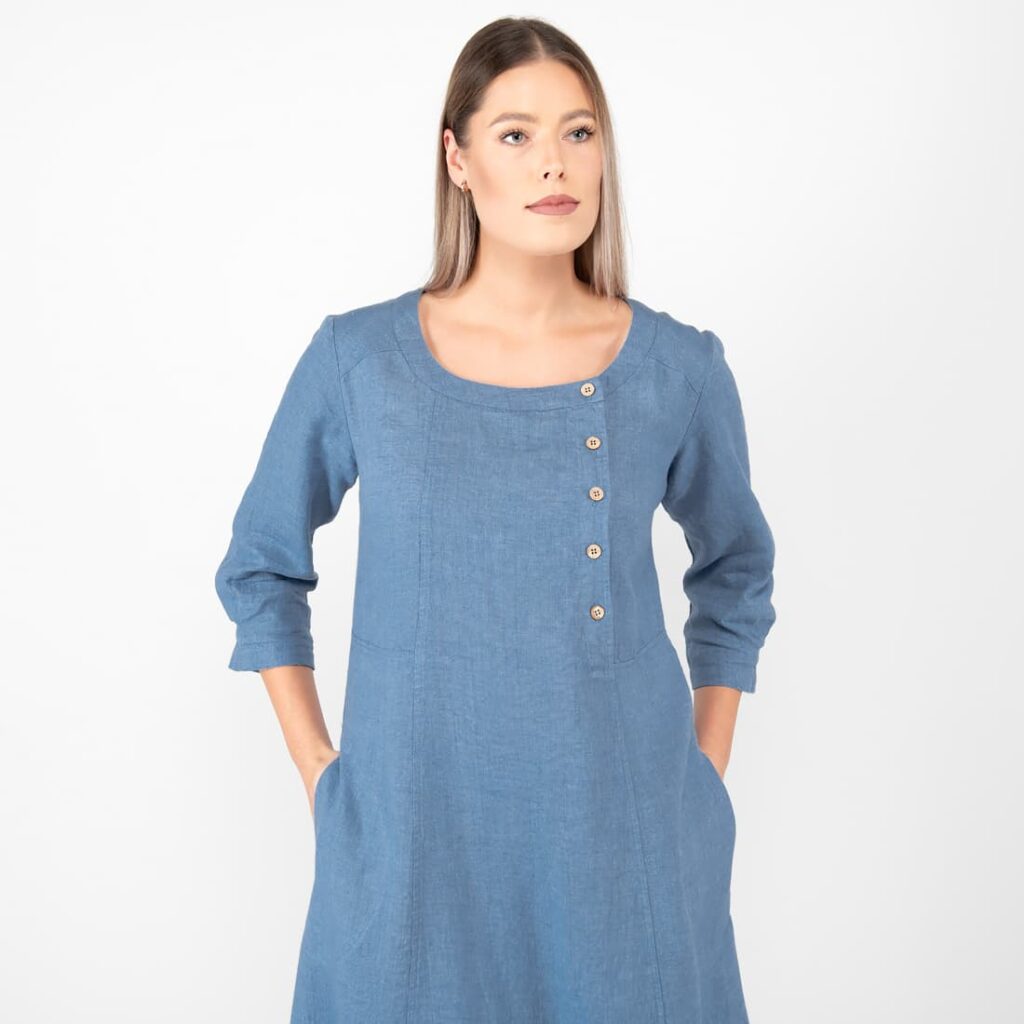 JULI Robe bleu jean 3 JULI Robe bleu jean – Image 3