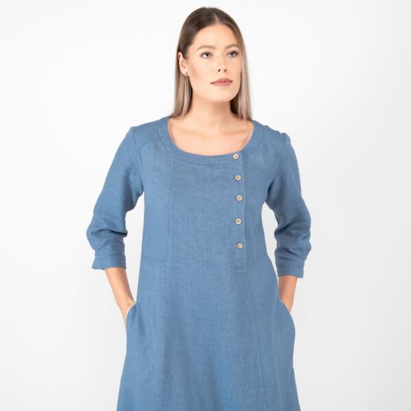 JULI Robe bleu jean – Image 3