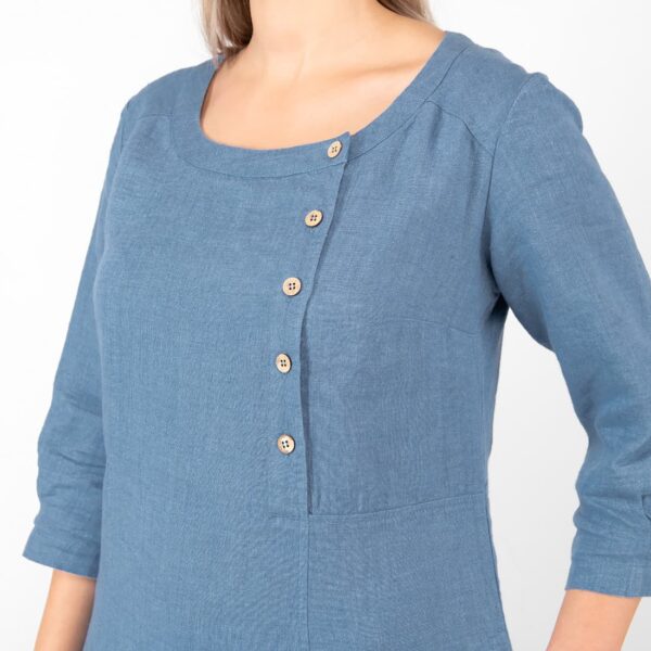 JULI Robe bleu jean – Image 4