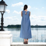 MAREN Robe bleue