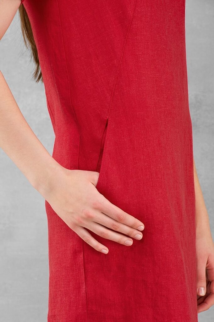 MATILDE Robe rouge 3 MATILDE Robe rouge – Image 3