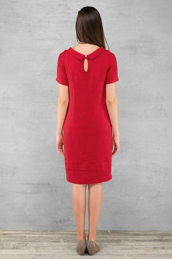 MATILDE Robe rouge – Image 4