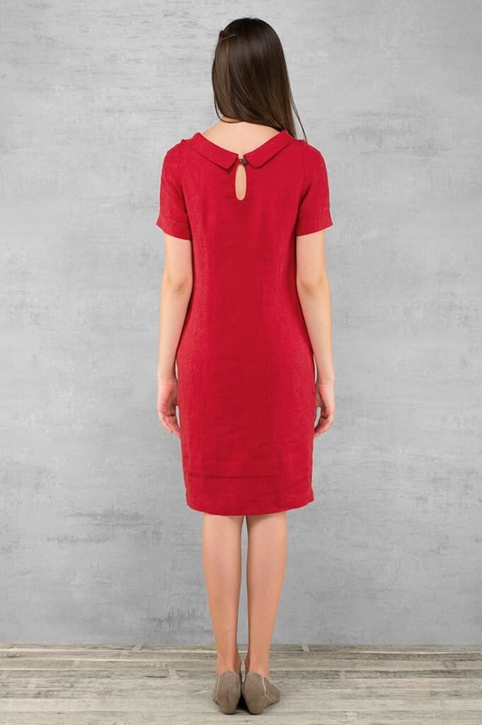 MATILDE Robe rouge 4 MATILDE Robe rouge – Image 4