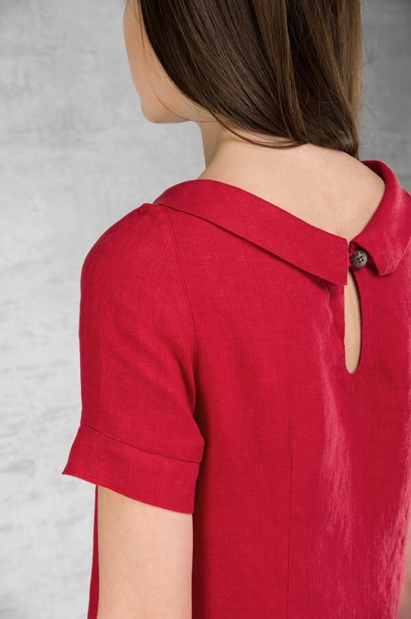 MATILDE Robe rouge – Image 5