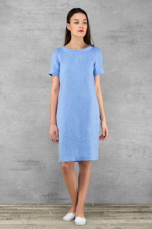 MATILDE Robe bleu clair