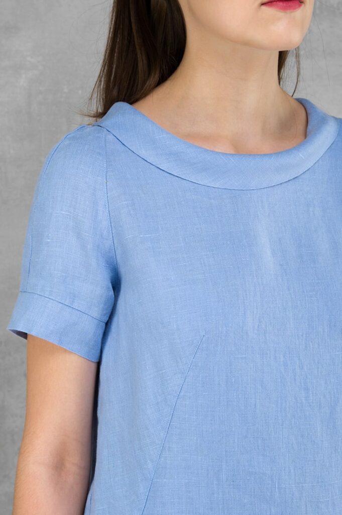 MATILDE Robe bleu clair 3 MATILDE Robe bleu clair – Image 3