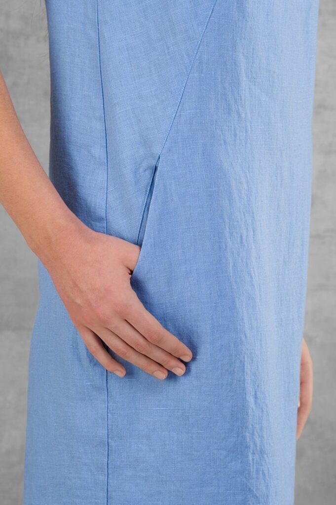 MATILDE Robe bleu clair 4 MATILDE Robe bleu clair – Image 4