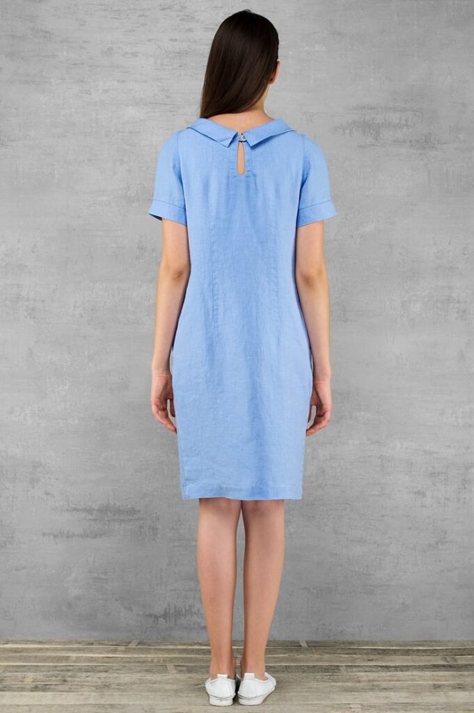 MATILDE Robe bleu clair 5 MATILDE Robe bleu clair – Image 5