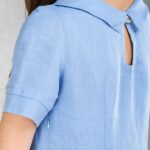 MATILDE Robe bleu clair