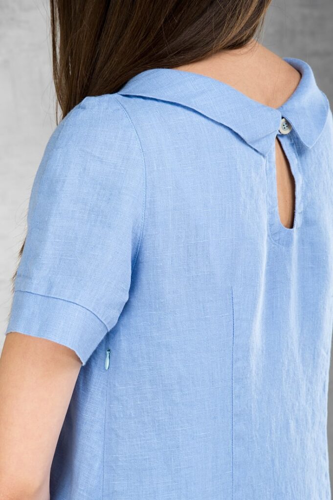 MATILDE Robe bleu clair 6 MATILDE Robe bleu clair – Image 6