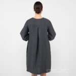 ADELAIDE Robe gris foncé