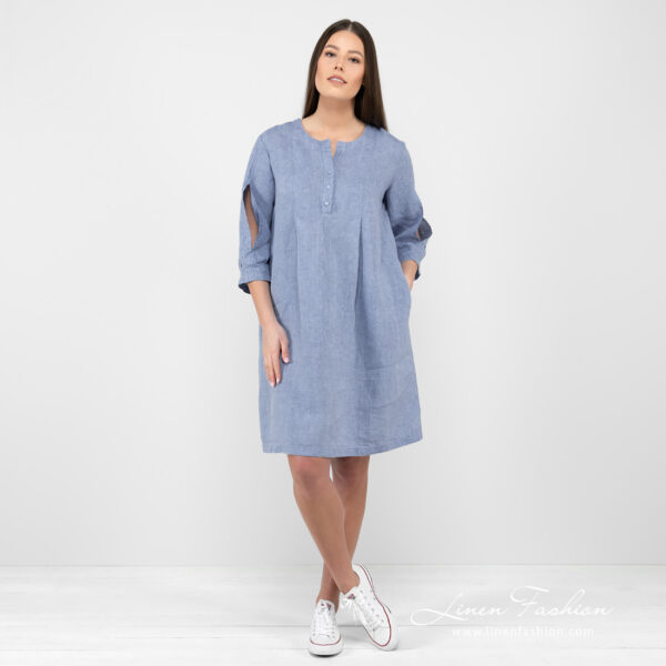 ADELAIDE Robe bleu clair