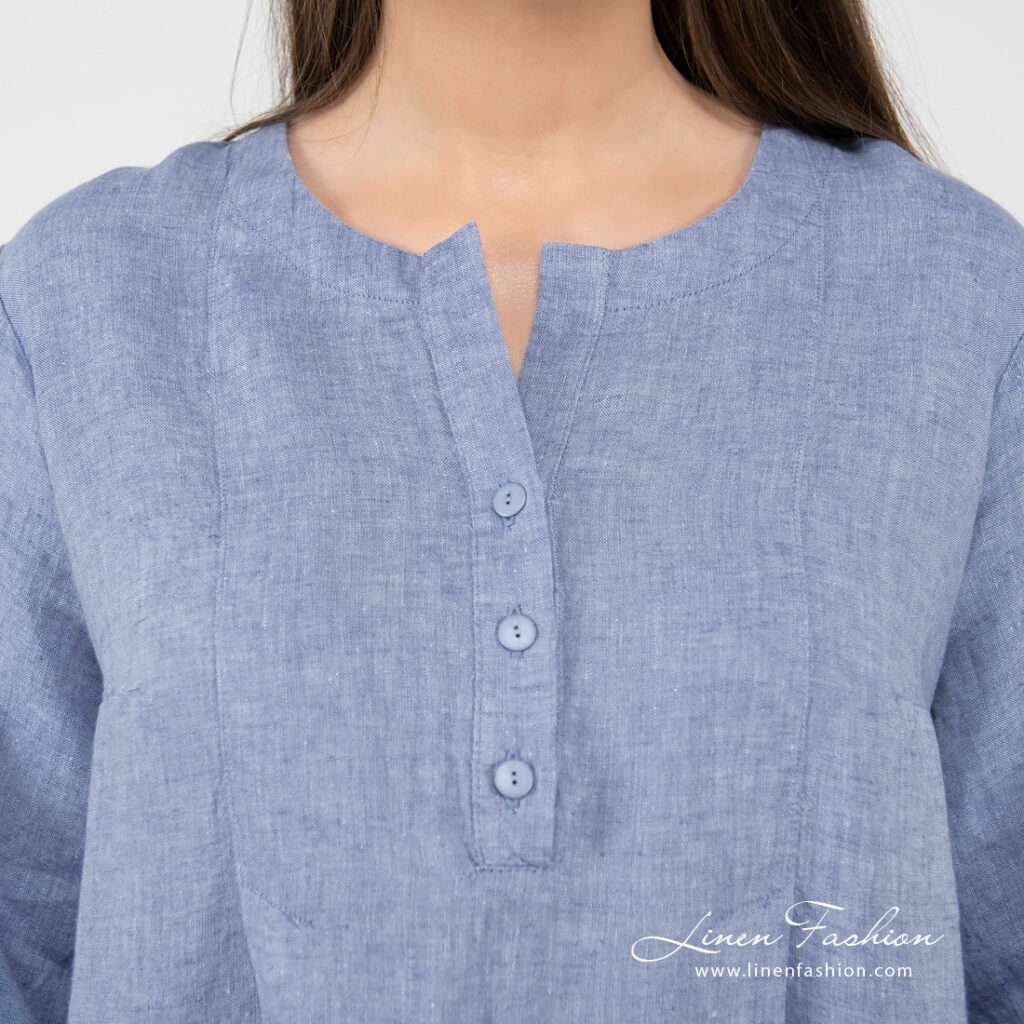 ADELAIDE Robe bleu clair 6 ADELAIDE Robe bleu clair – Image 6