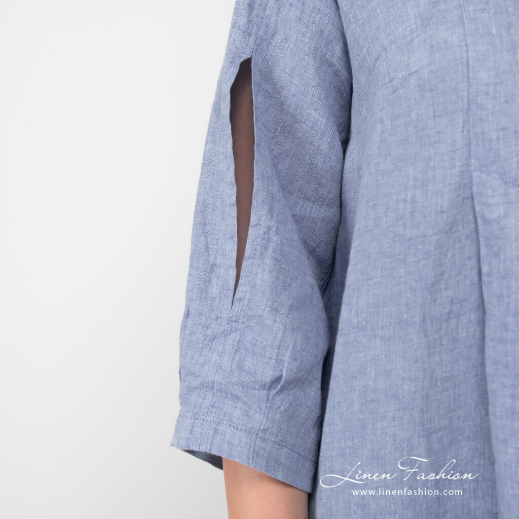 ADELAIDE Robe bleu clair 5 ADELAIDE Robe bleu clair – Image 5