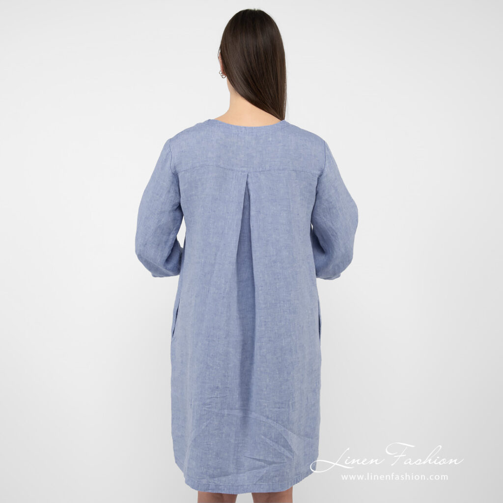 ADELAIDE Robe bleu clair 7 ADELAIDE Robe bleu clair – Image 7