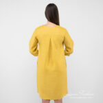 ADELAIDE Robe jaune moutarde
