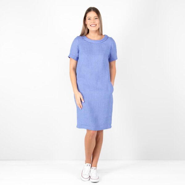 MATILDE Robe bleue – Image 2