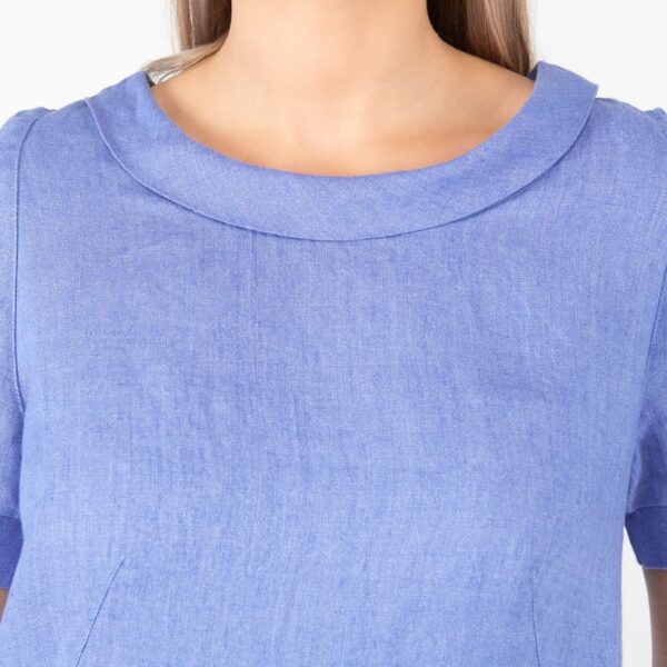 MATILDE Robe bleue – Image 4