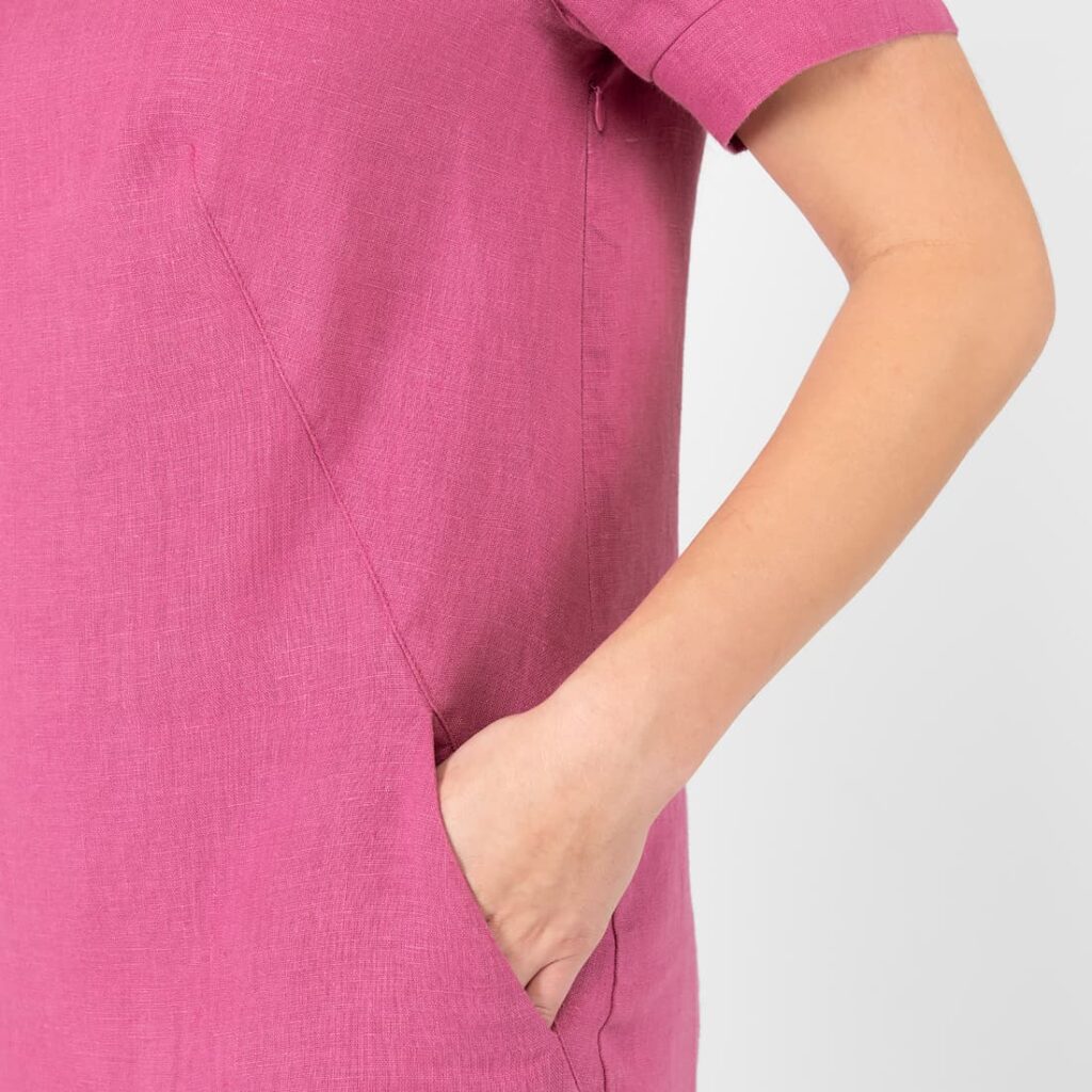 MATILDE Robe rose fuchsia 5 MATILDE Robe rose fuchsia – Image 5