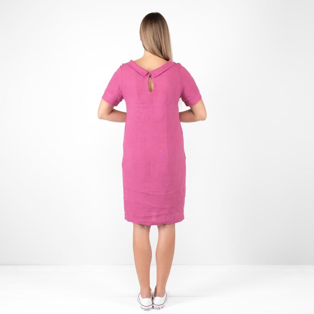 MATILDE Robe rose fuchsia 6 MATILDE Robe rose fuchsia – Image 6