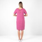 MATILDE Robe rose fuchsia
