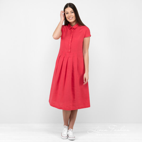 NICOLE Robe rouge